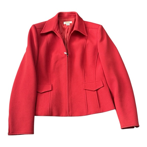 Talbots Red Blazer Tailored Suit Jacket - Picture 5 of 9